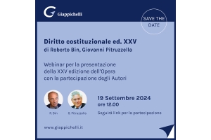 Diritto costituzionale ed. XXV di Roberto Bin, Giovanni Pitruzzella