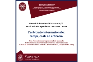 L’arbitrato internazionale: tempi, costi ed efficacia