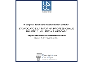 IX Congresso della Unione Nazionale Camere Civili 2024