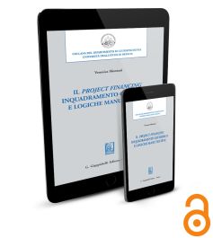 Il project financing, inquadramento giuridico e logiche manutentive - e-Book