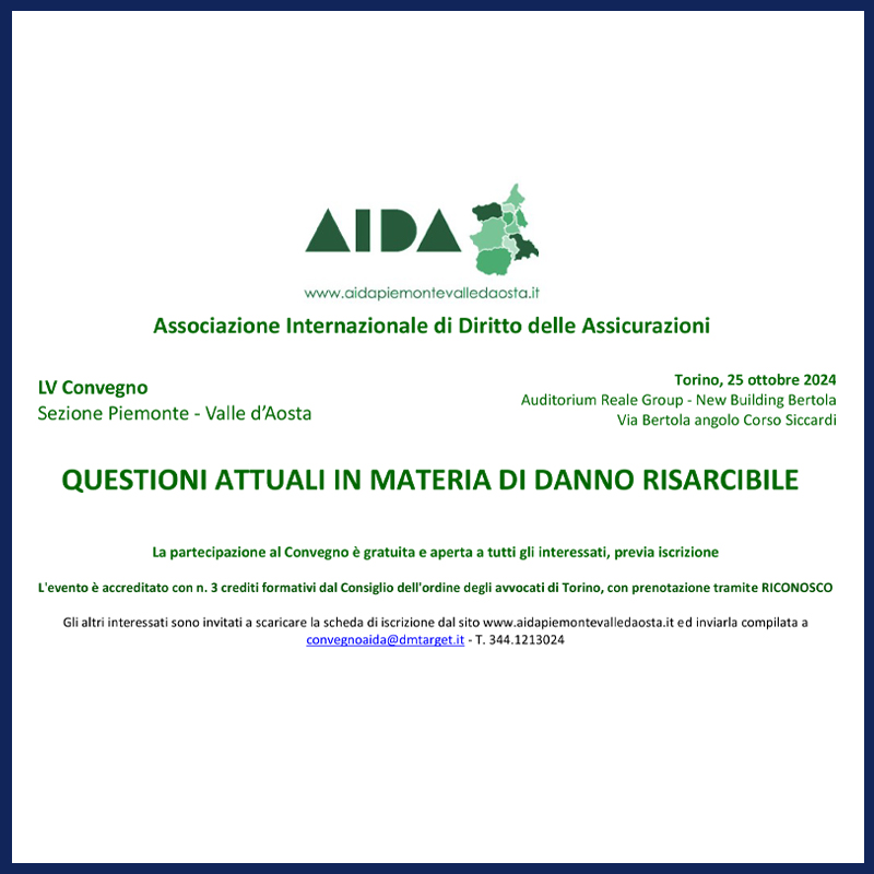 Questioni attuali in materia di danno risarcibile