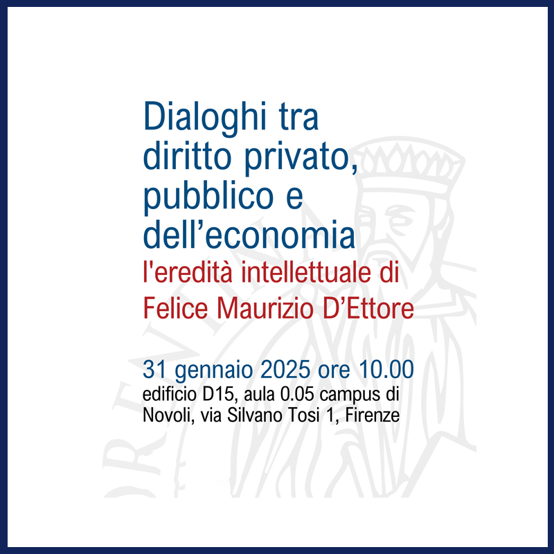 Dialoghi tra diritto privato, pubblico e dell’economia