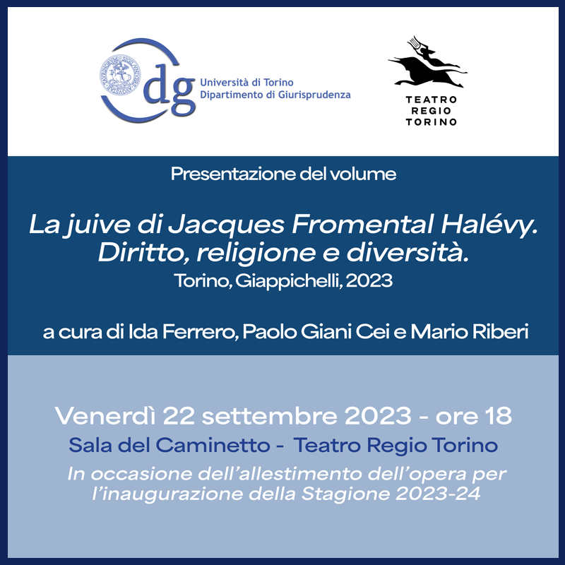 La juive di Jacques Fromental Halévy. Diritto, religione e diversità